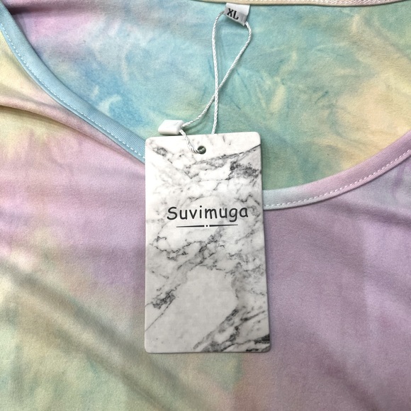 Size XL Suvimuga Tie Dye Babydoll Top - Picture 2 of 6